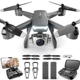 4DRC V14 Professional Drone 6K HD Dual Camera Wifi FPV Portable RC Quadcopter 2 BATTERY,Drones Suitable For Adults & Beginners.Logistics Is Randomly Sent By UPS,USPS,Self-pickup.
